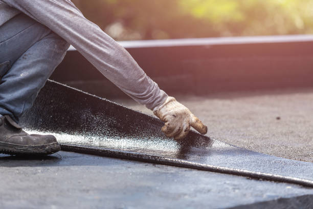 Professional Wet Basement Repair technician working in Churchville, NY